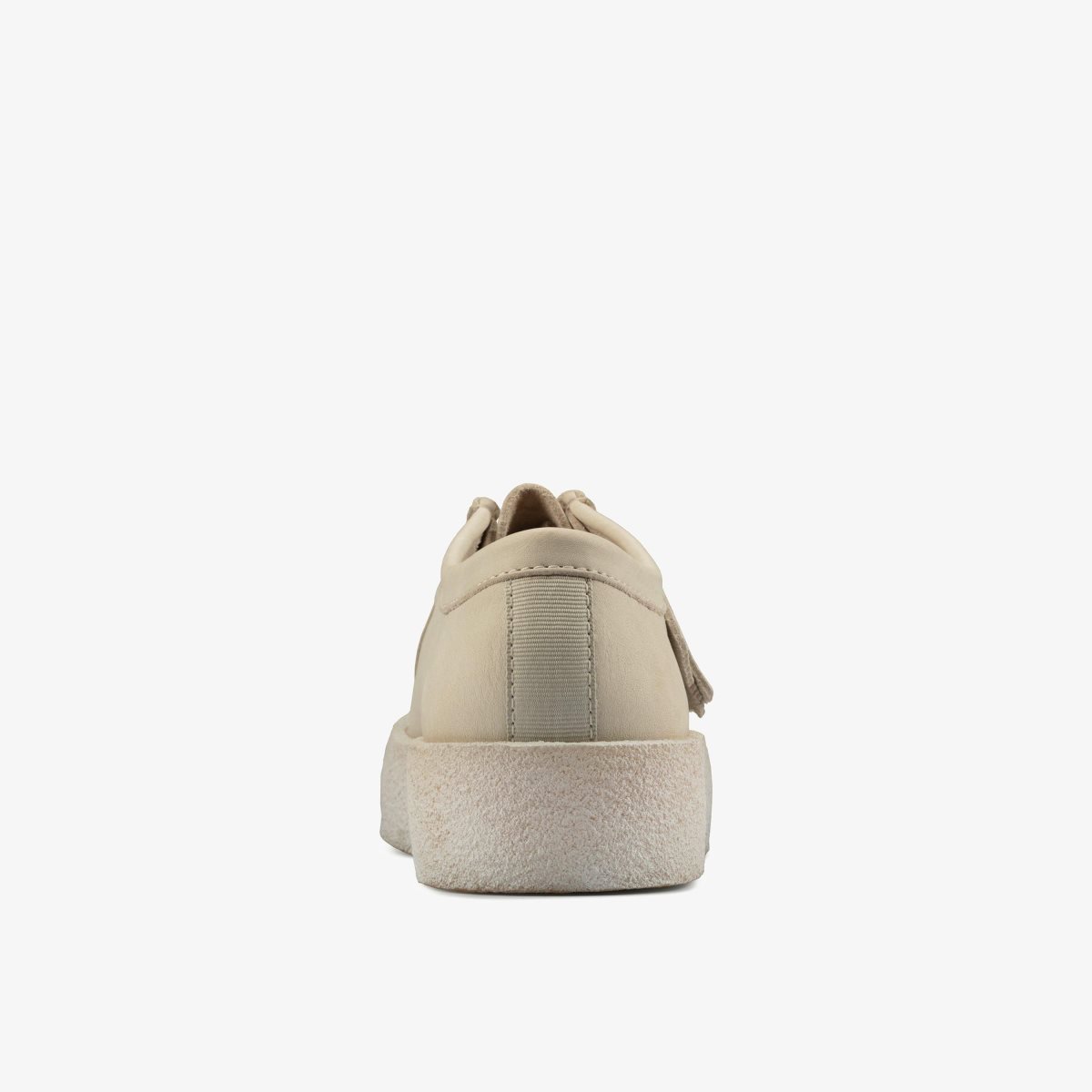 Wallabees Clarks Wallabee Cup White Nubuck Hombre Blancas | JCAR-26835