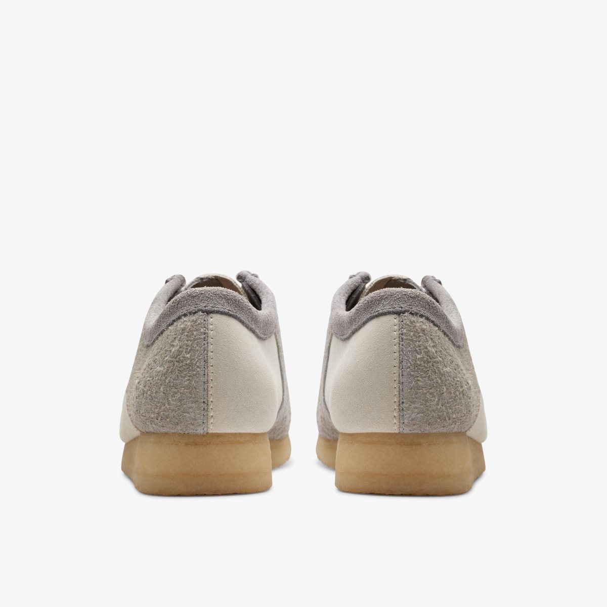 Wallabees Clarks Wallabee Grey/Off White Hombre undefined | TWBE-17965