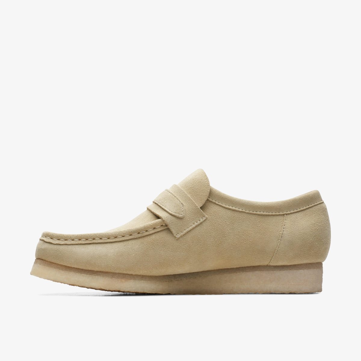 Wallabees Clarks Wallabee Loafer Maple Suede Hombre Maple | PBFG-16283