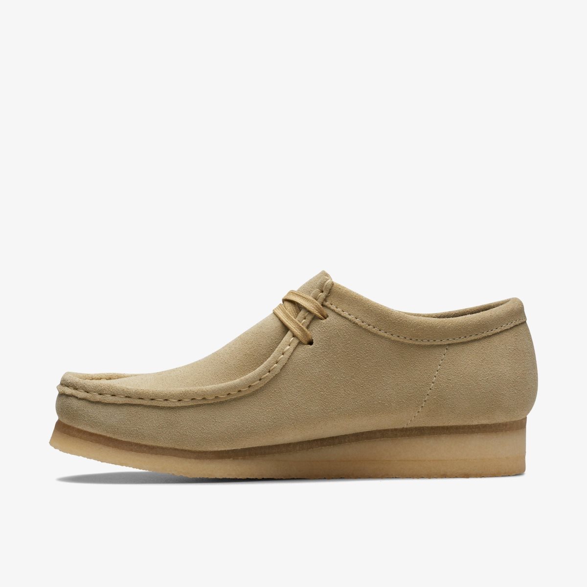 Wallabees Clarks Wallabee Maple Suede Hombre Maple | YFRM-79152