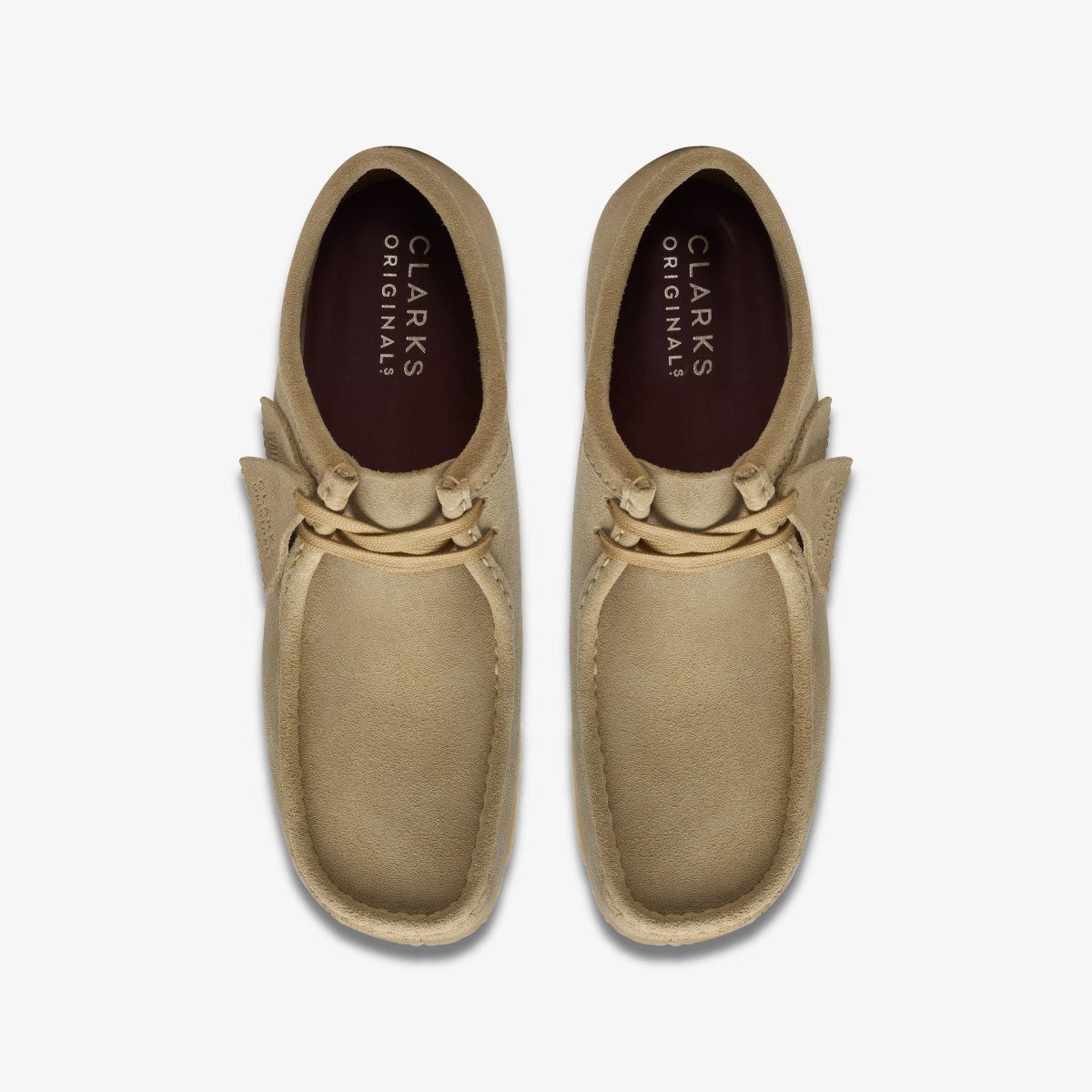 Wallabees Clarks Wallabee Maple Suede Hombre Maple | YFRM-79152