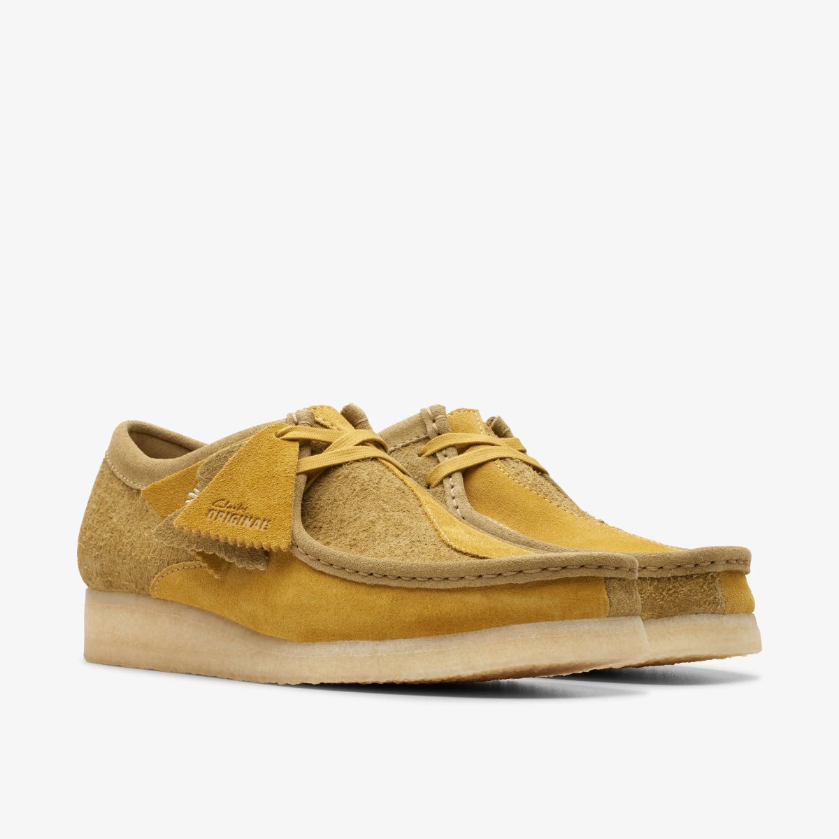 Wallabees Clarks Wallabee Olive Combination Hombre Verde Oliva | QOHD-01398