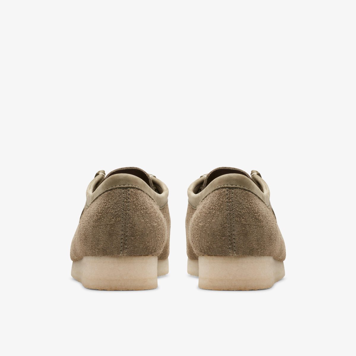 Wallabees Clarks Wallabee Pale Khaki Suede Hombre Kaki | BNIP-56417