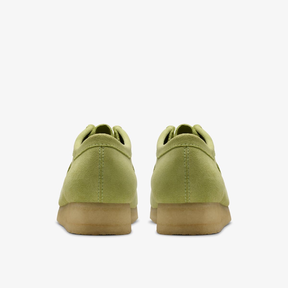 Wallabees Clarks Wallabee Pale Lime Suede Hombre undefined | WXZA-37519