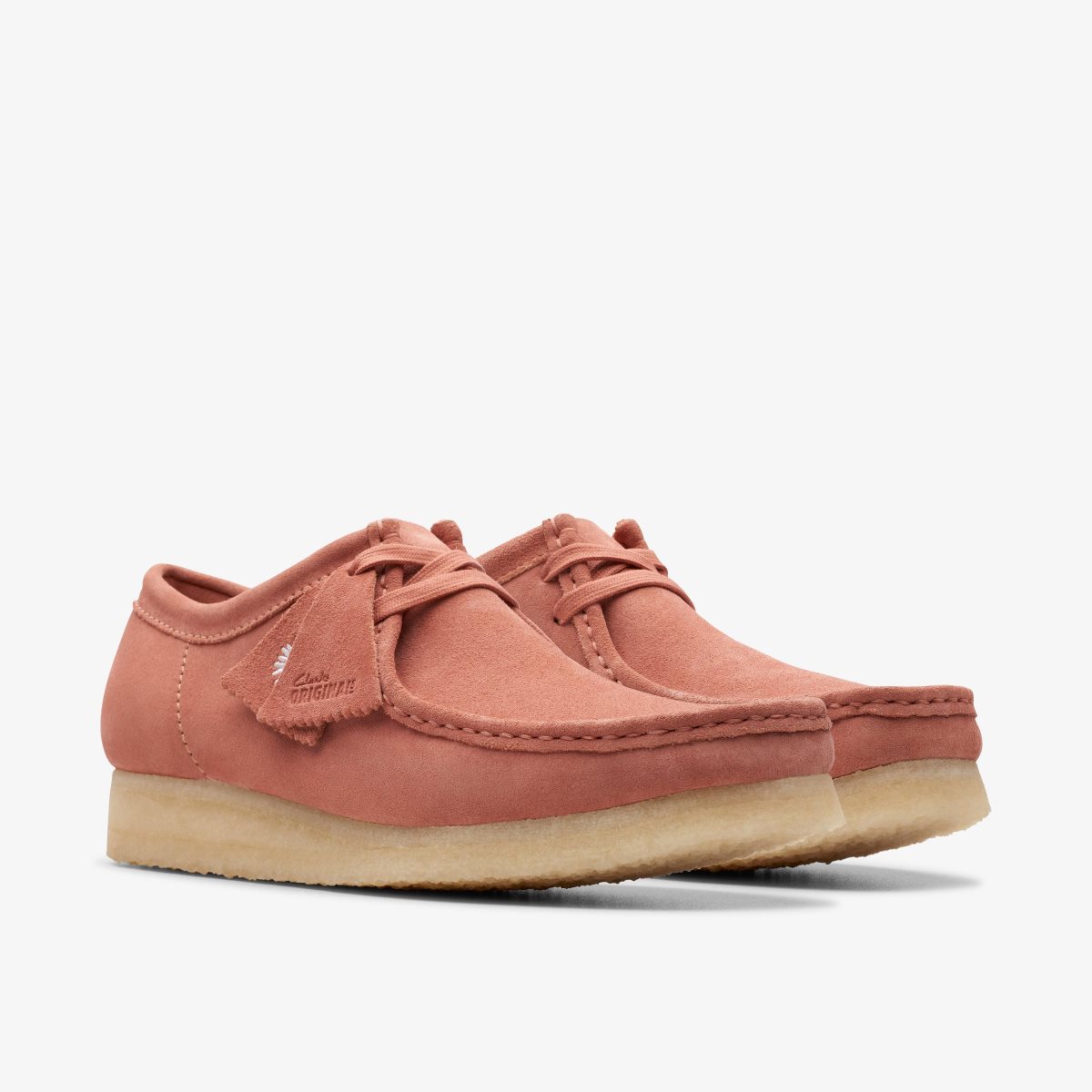 Wallabees Clarks Wallabee Terracotta Suede Hombre undefined | LKNG-26973