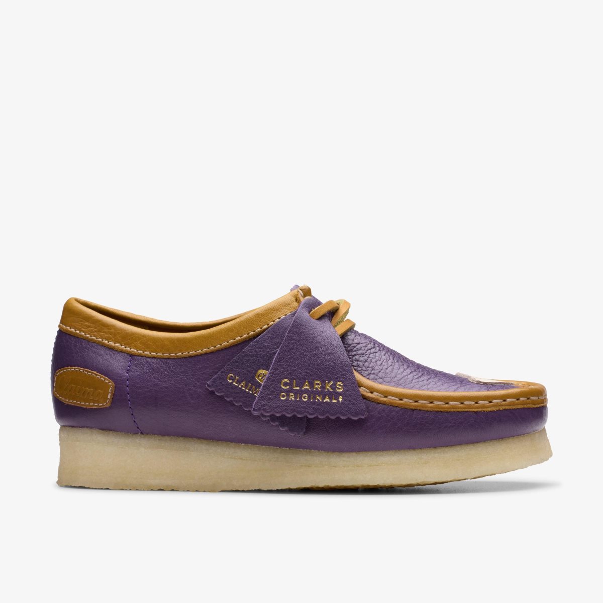 Wallabees Clarks Wallabee X Claima Purple Combination Hombre Moradas | WMJT-94078