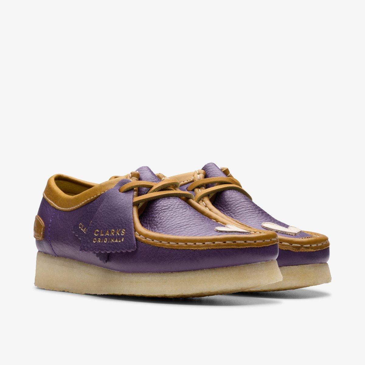 Wallabees Clarks Wallabee X Claima Purple Combination Hombre Moradas | WMJT-94078