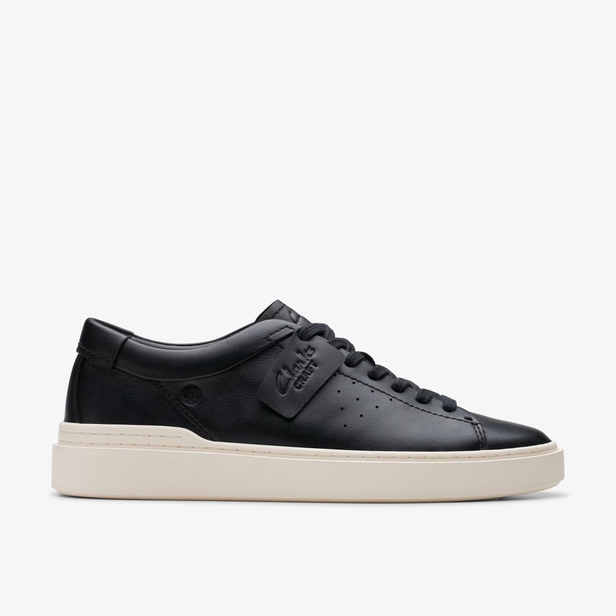 Zapatillas Clarks Craft Swift Black Leather Hombre Negras | YENH-39057