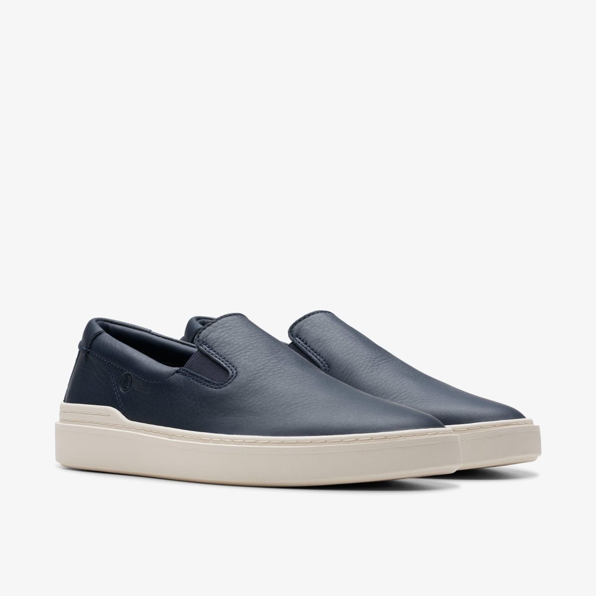 Zapatillas Clarks Craft Swift Go Navy Leather Hombre Azul Marino | MWYB-43675