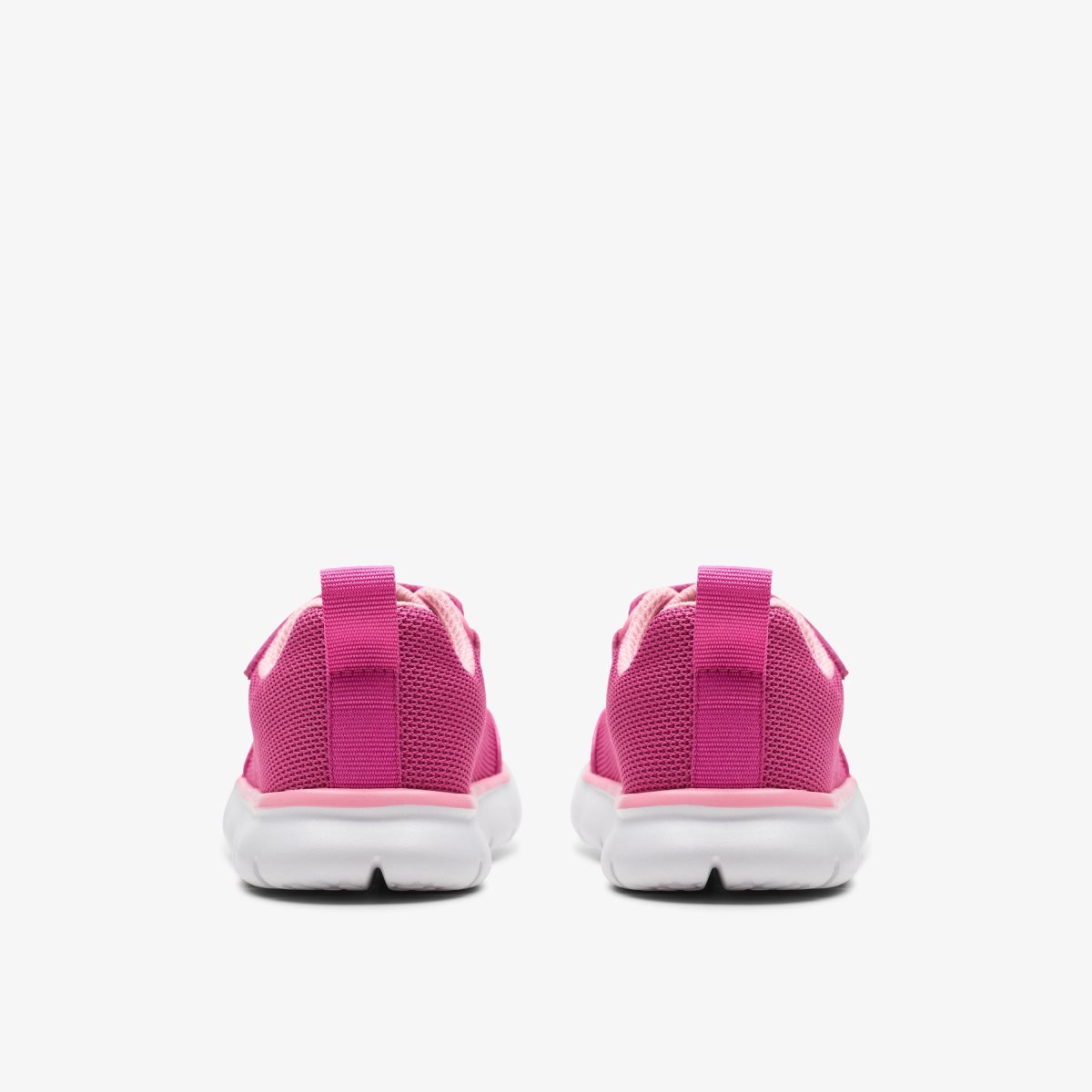 Zapatillas Clarks Hoop Run Kid Pink Synthetic Niños Rosas | NRHZ-21437