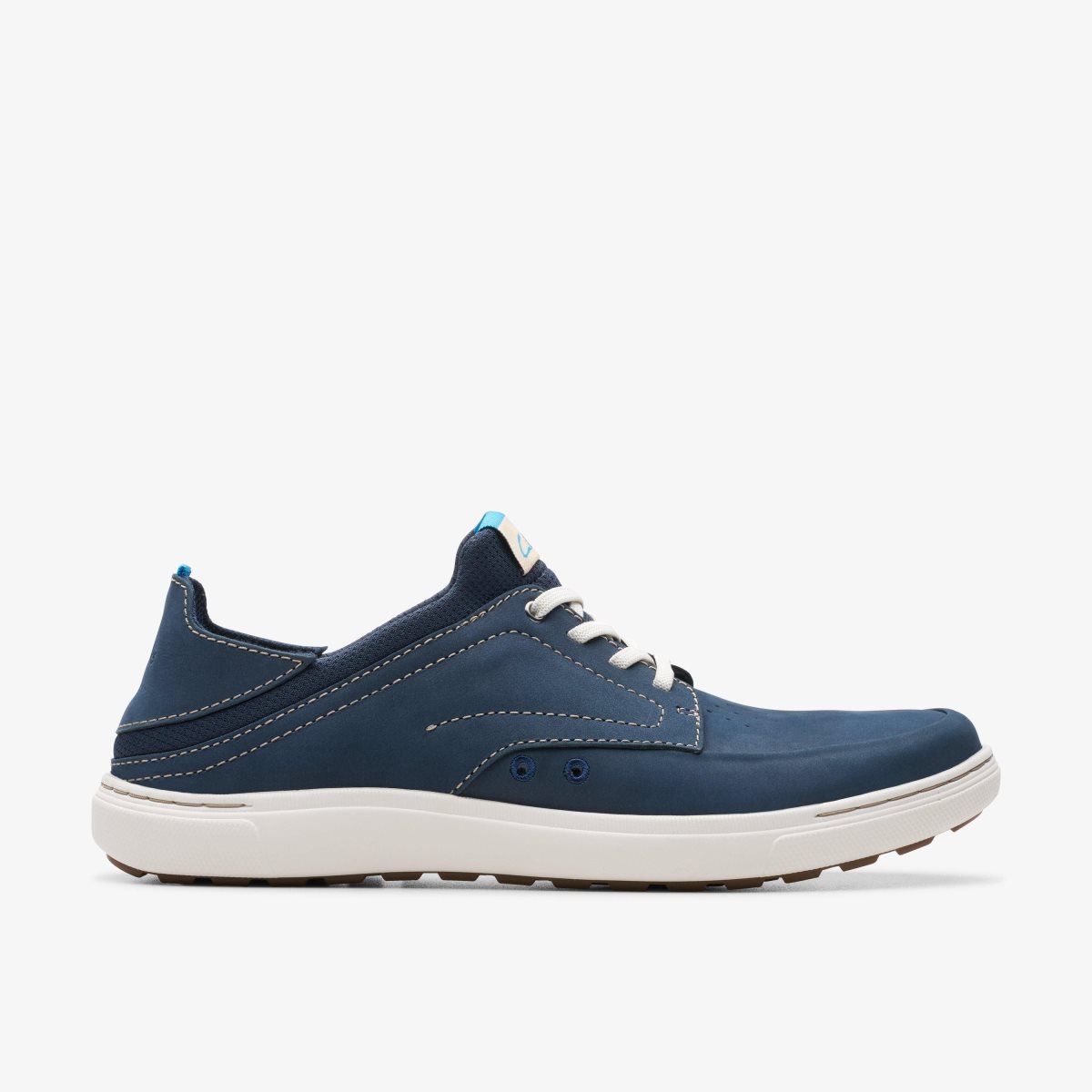 Zapatillas Clarks Mapstone Easy Navy Nubuck Hombre Azul Marino | KYMR-19038