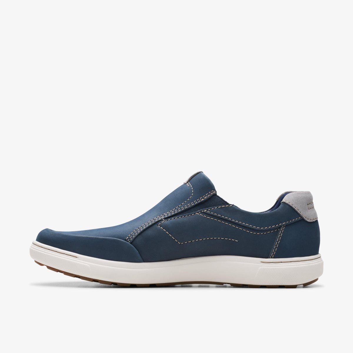 Zapatillas Clarks Mapstone Step Navy Nubuck Hombre Azul Marino | OFMJ-02416