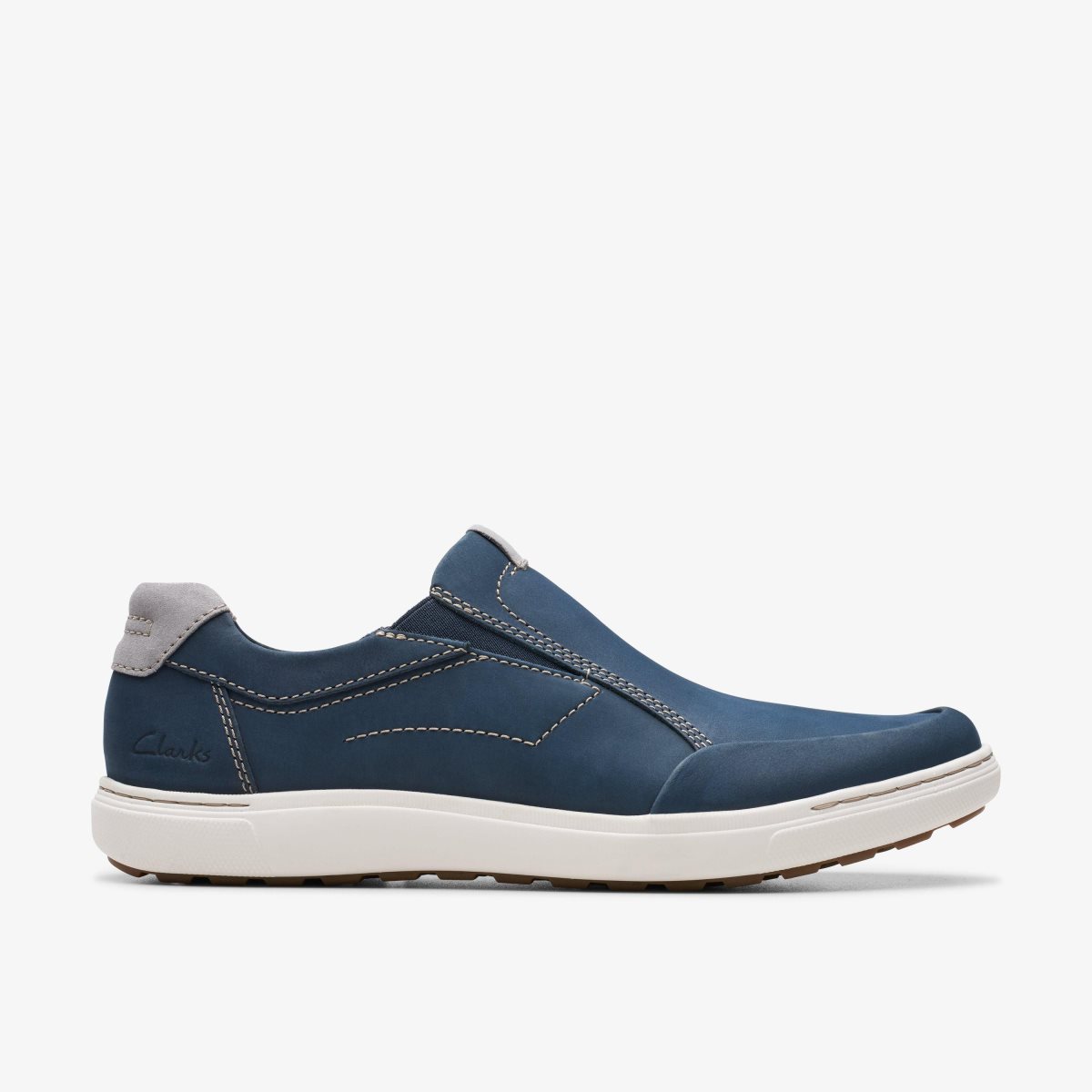 Zapatillas Clarks Mapstone Step Navy Nubuck Hombre Azul Marino | OFMJ-02416