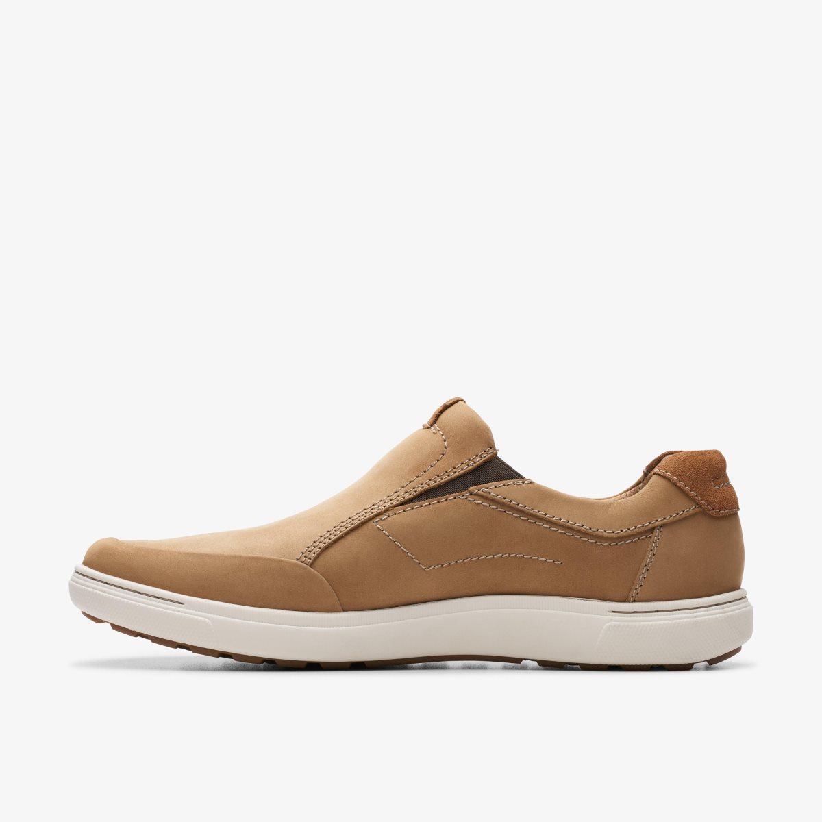 Zapatillas Clarks Mapstone Step Sand Nubuck Hombre Marrones | RCGZ-03957