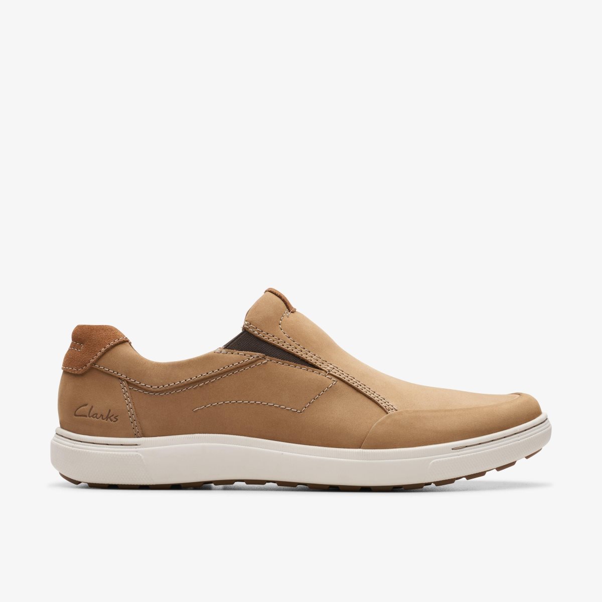 Zapatillas Clarks Mapstone Step Sand Nubuck Hombre Marrones | RCGZ-03957