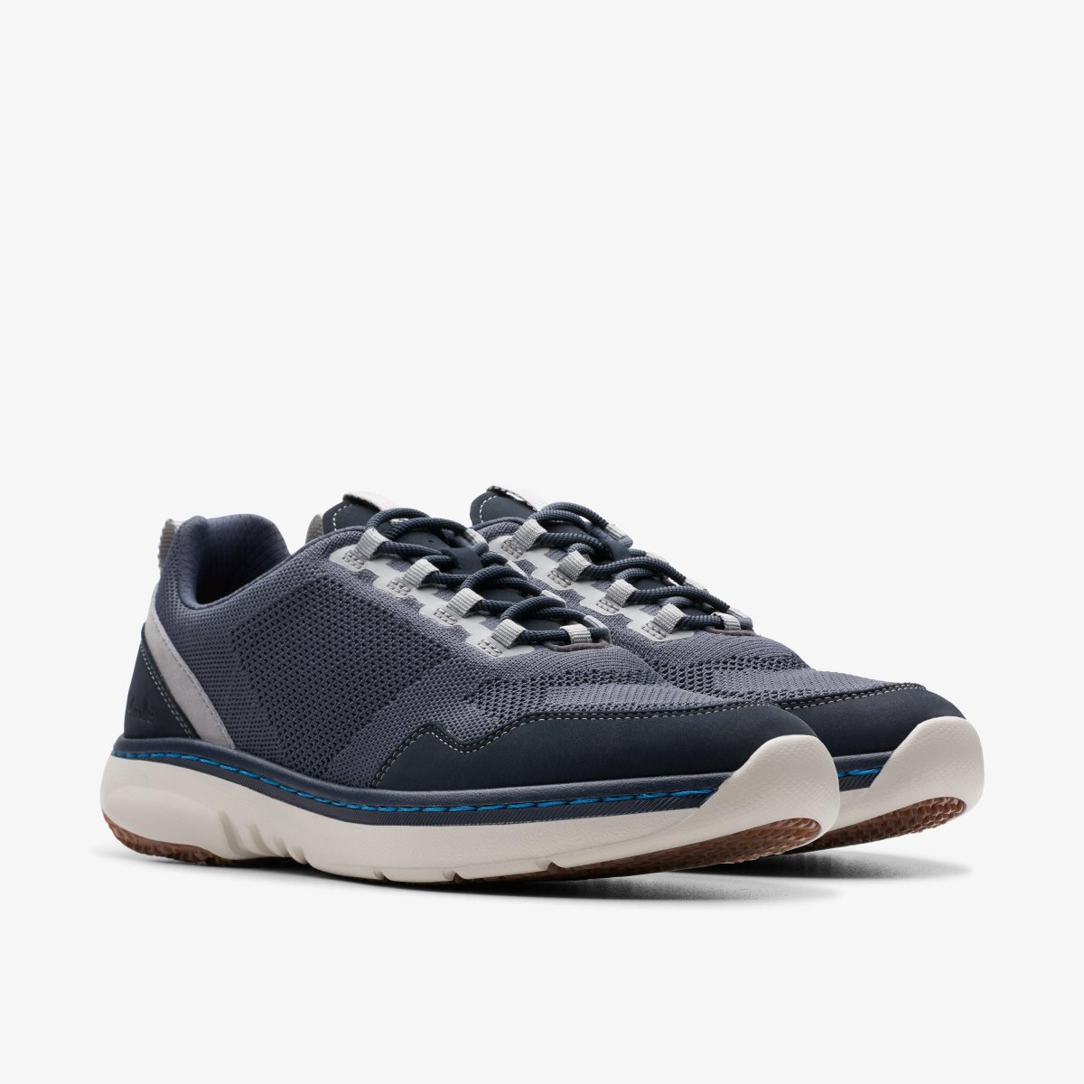 Zapatillas Clarks Pro Knit Navy Combination Hombre Azul Marino | SFXL-59076