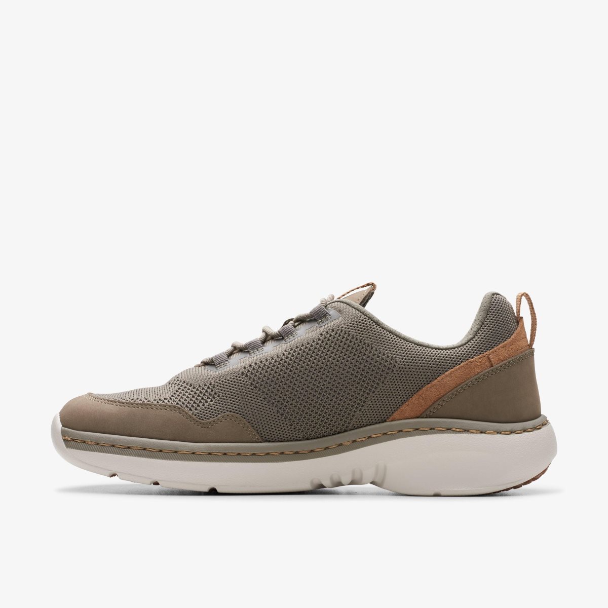 Zapatillas Clarks Pro Knit Stone Combination Hombre Gris | IOPD-20495