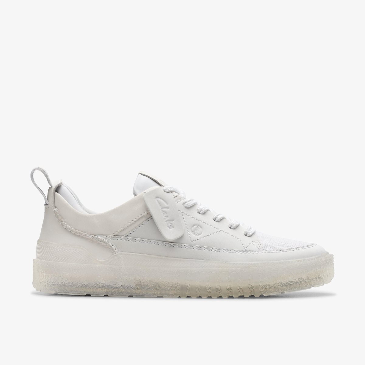 Zapatillas Clarks Somerset Lace Off White Nubuck Hombre Blancas | ODFN-21467