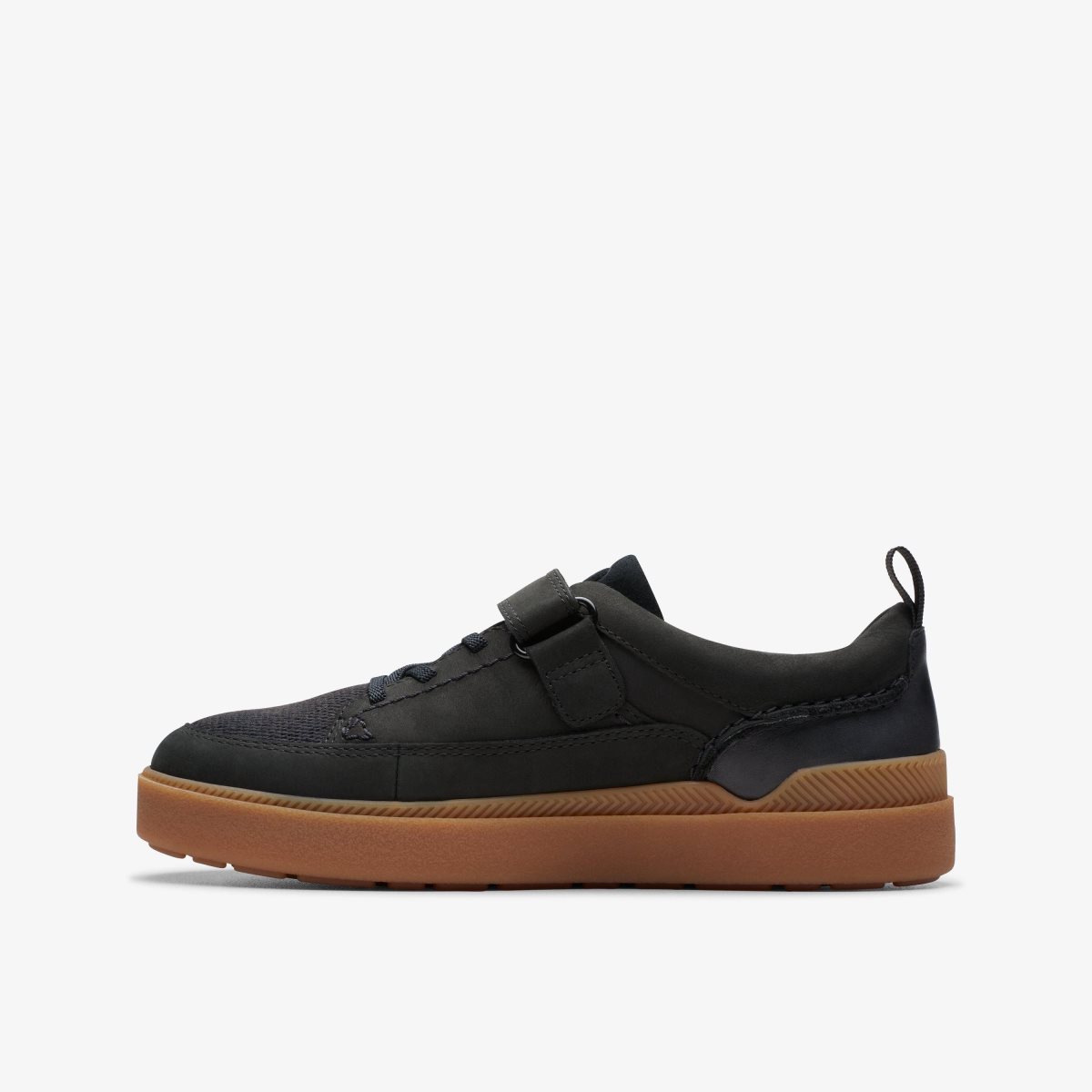 Zapatillas Clarks Somerset Tor Kid Black Niños Negras | IOFT-47615