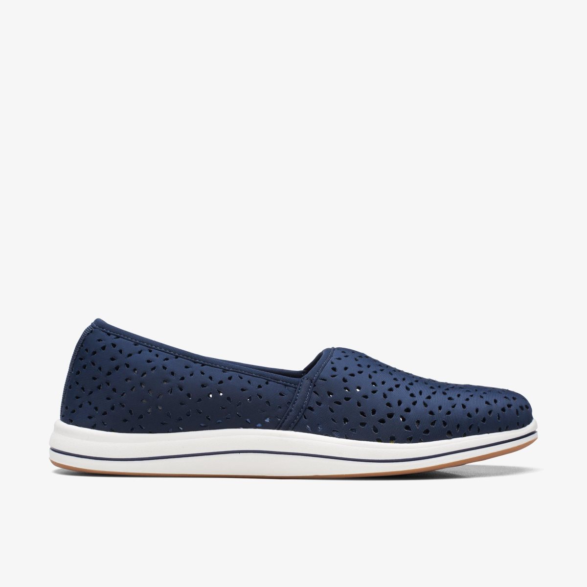 Zapatillas Sin Cordones Clarks Breeze Emily Navy Mujer Azul Marino | NKLY-29475