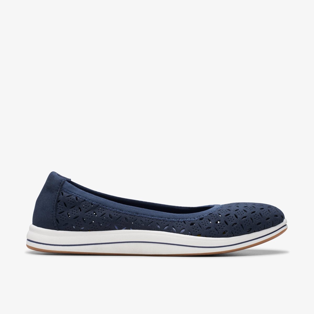 Zapatillas Sin Cordones Clarks Breeze Roam Navy Mujer Azul Marino | XZSH-87596