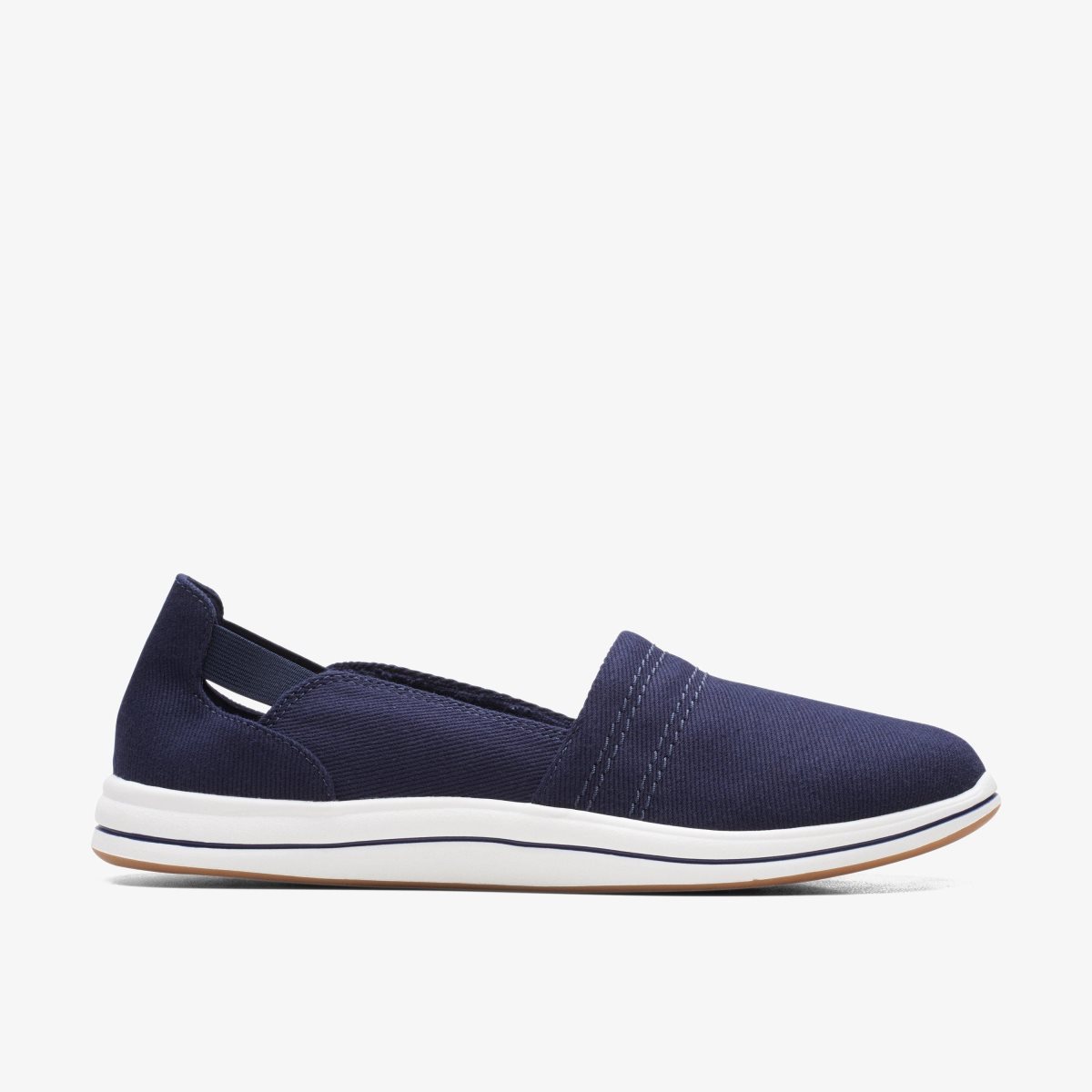 Zapatillas Sin Cordones Clarks Breeze Step II Dark Navy Mujer Azul Marino | JRNY-67081