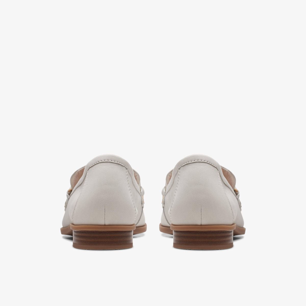 Zapatillas Sin Cordones Clarks Sarafyna Iris White Leather Mujer Blancas | OHWJ-20567