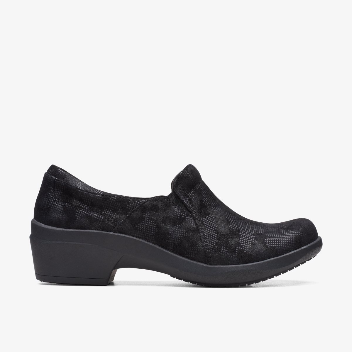 Zapatillas Sin Cordones Clarks Talene Pace Black Interest Mujer Negras | XJYR-53628