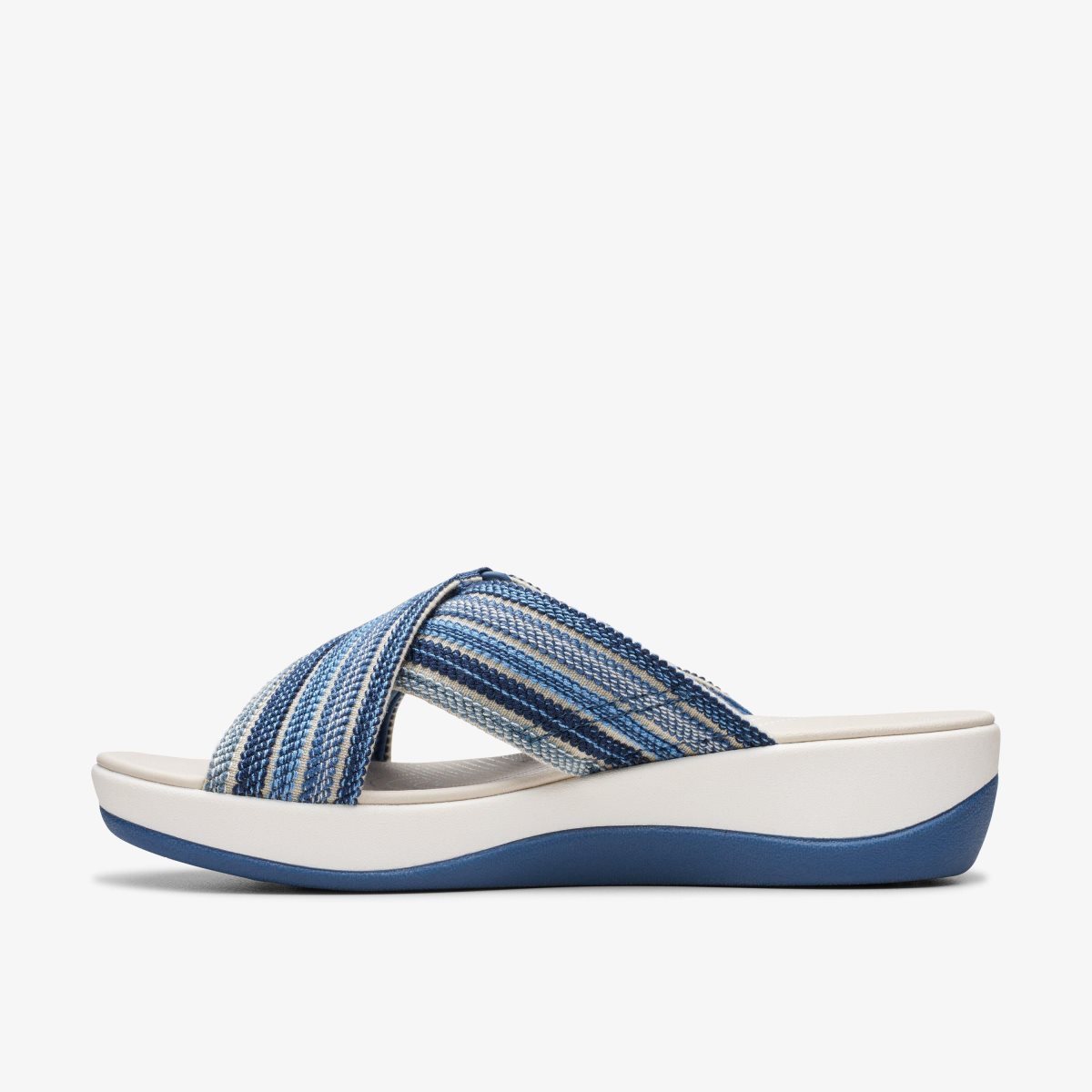 Zapatos Cuña Clarks Arla Wave Blue Combination Mujer Azules | JIOK-36719