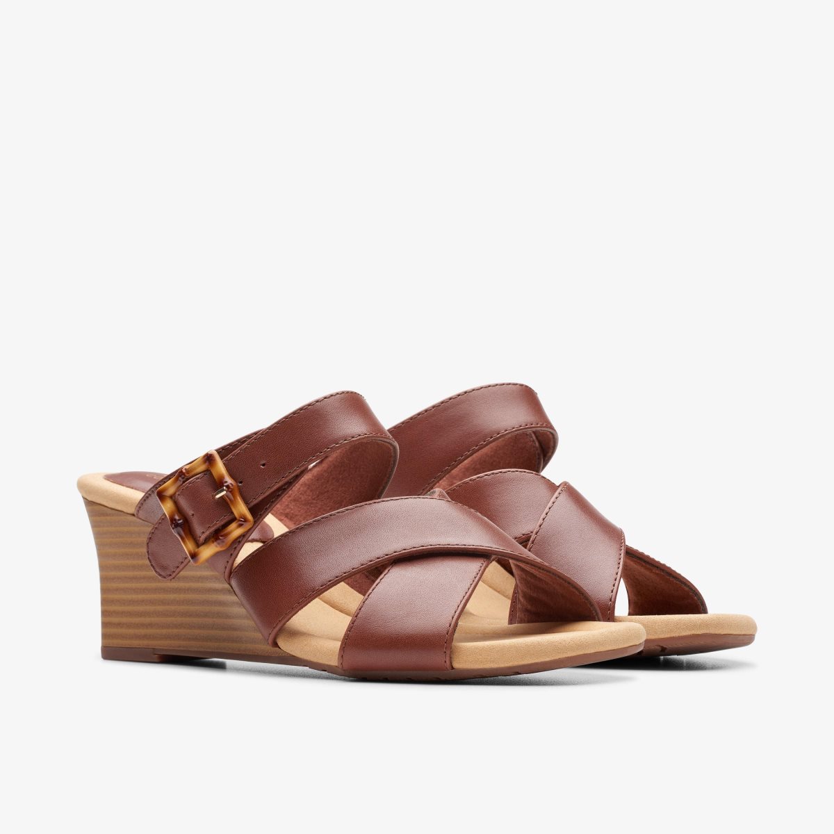 Zapatos Cuña Clarks Kyarra Judi Tan Mujer Marrones | BYWQ-26071