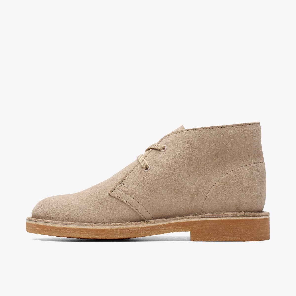 Zapatos Originales Clarks Desert Boot Older Sand Niños Marrones | DSYF-35174