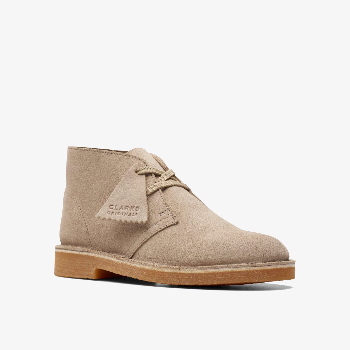 Zapatos Originales Clarks Desert Boot Older Sand Niños Marrones | DSYF-35174