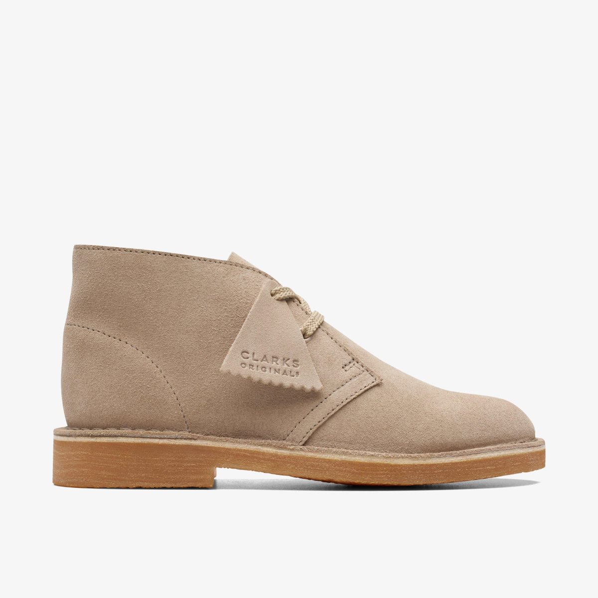 Zapatos Originales Clarks Desert Boot Older Sand Niños Marrones | DSYF-35174