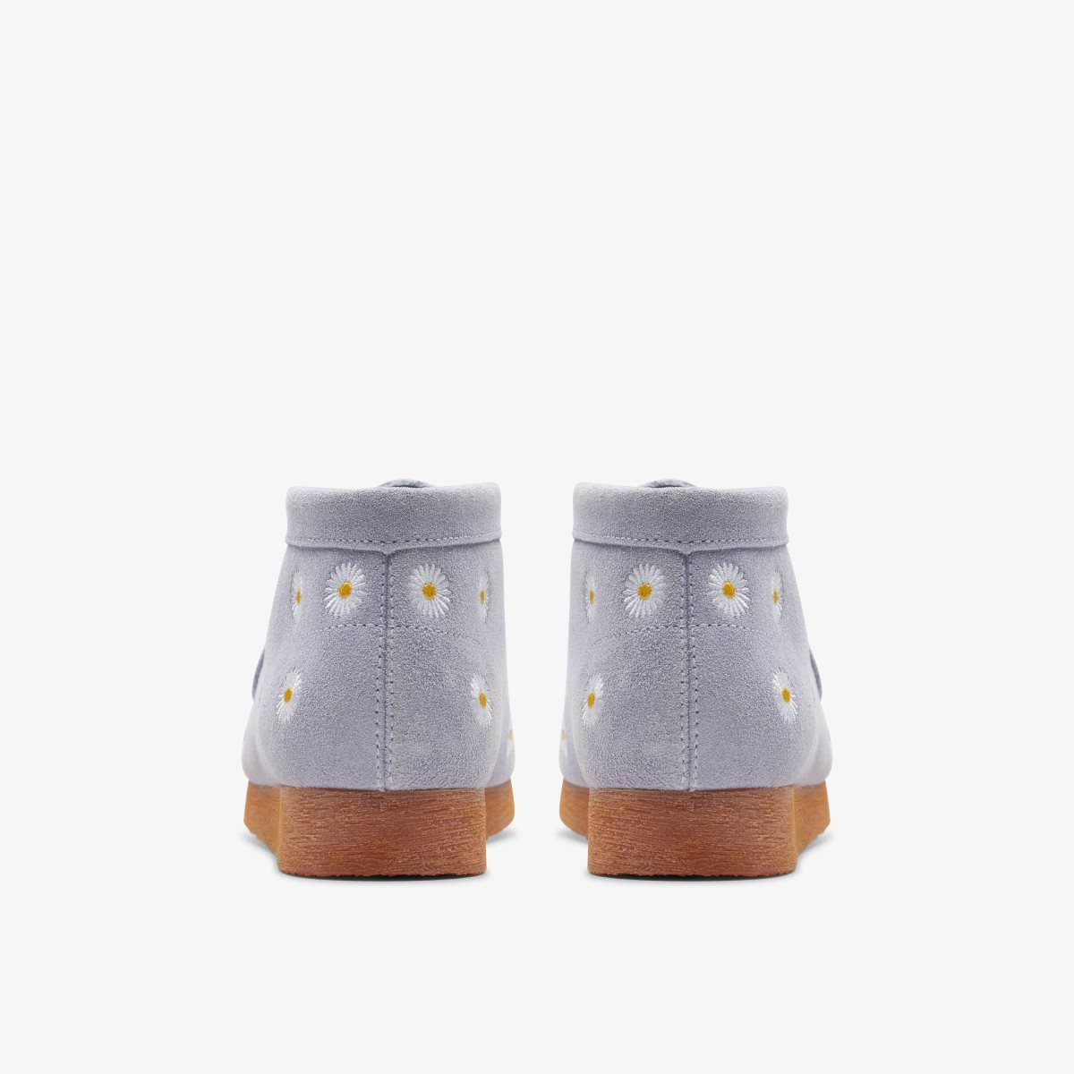 Zapatos Originales Clarks Wallabee Boot Older Cloud Grey Niños Gris | YJXA-64915