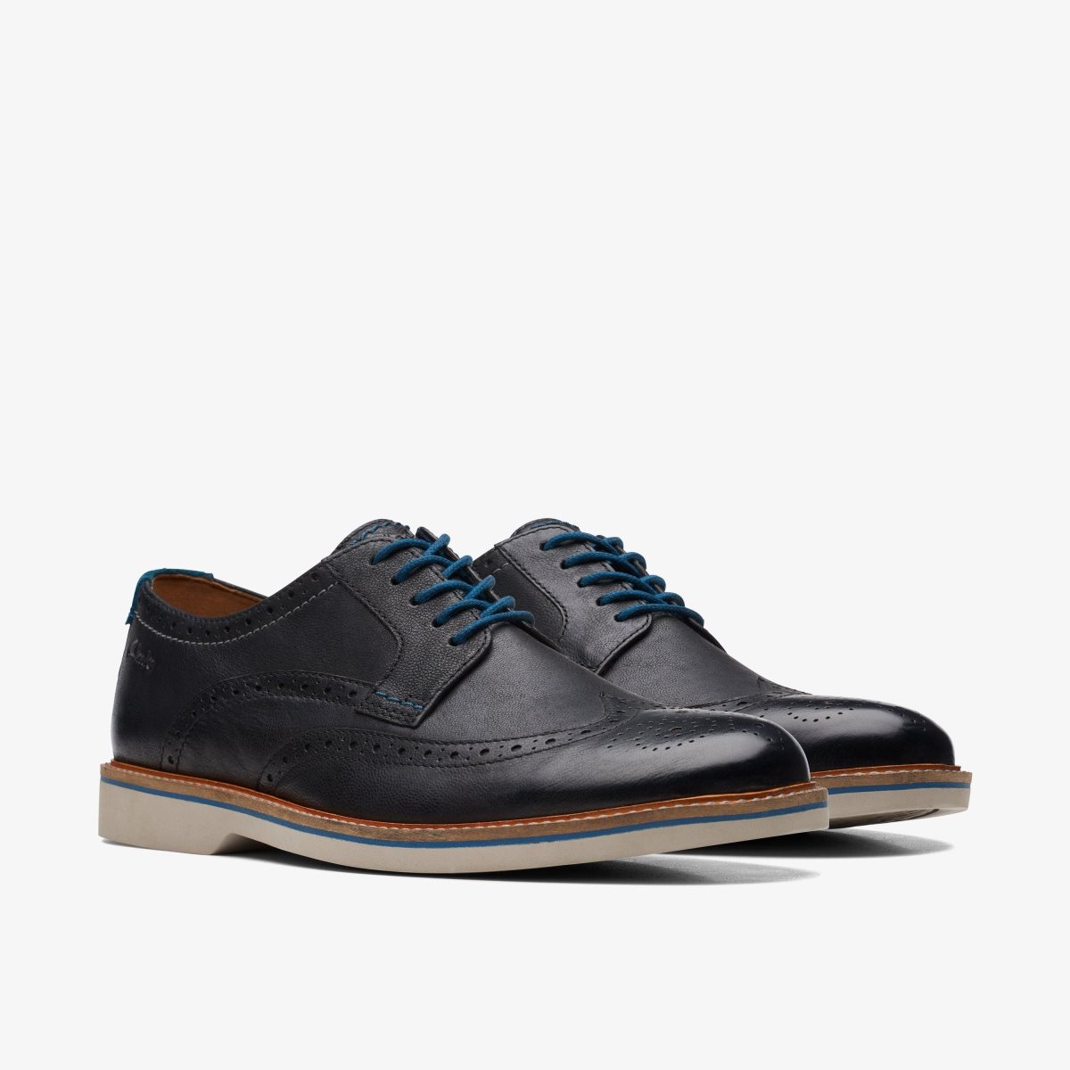 Zapatos de Vestir Clarks Atticus LT Limit Black Leather Hombre Negras | VRJP-30192