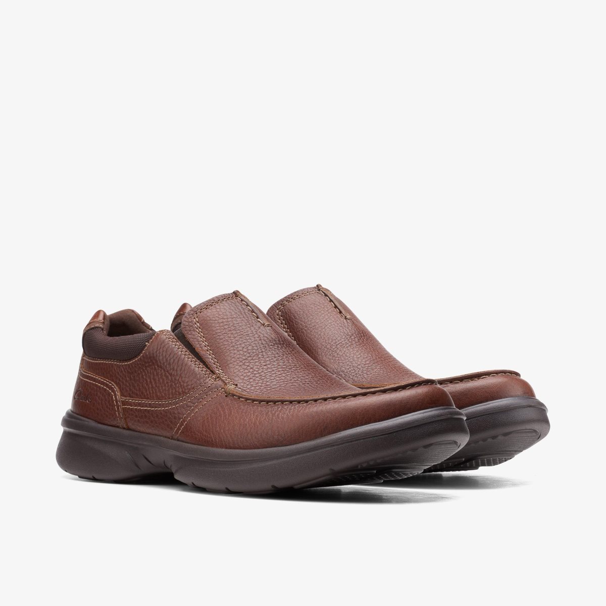 Zapatos de Vestir Clarks Bradley Free Tan Tumbled Hombre Marrones | NMOV-09265