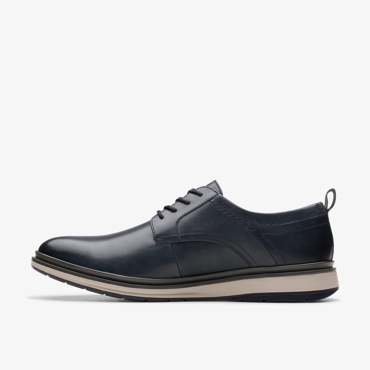 Zapatos de Vestir Clarks Chantry Lo Navy Leather Hombre Azul Marino | CIME-72451