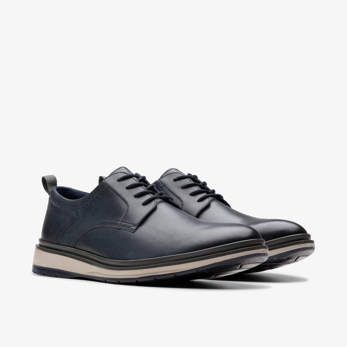 Zapatos de Vestir Clarks Chantry Lo Navy Leather Hombre Azul Marino | CIME-72451