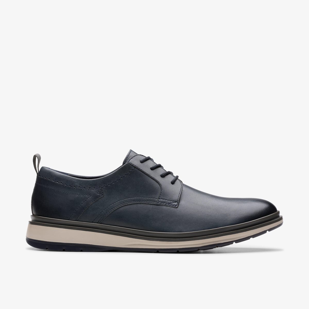 Zapatos de Vestir Clarks Chantry Lo Navy Leather Hombre Azul Marino | CIME-72451