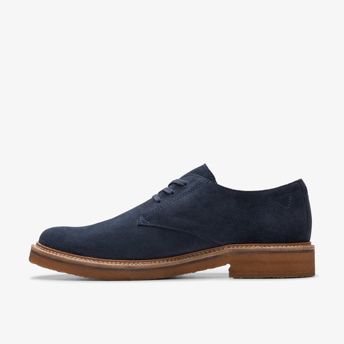 Zapatos de Vestir Clarks Clarkdale Derby Navy Suede Hombre Azul Marino | NJXY-96253