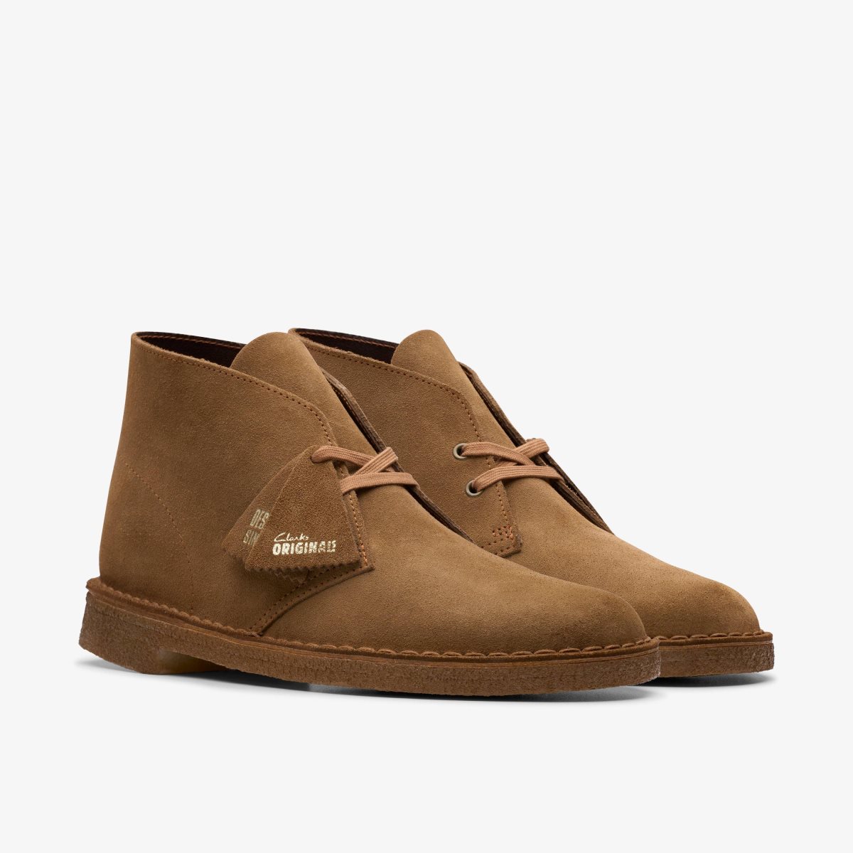 Zapatos de Vestir Clarks Desert Boot Cola Suede Hombre Cola | IPFL-28543