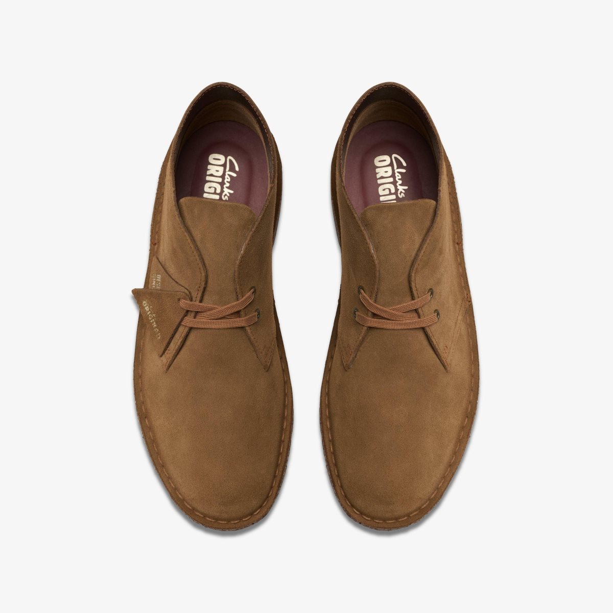 Zapatos de Vestir Clarks Desert Boot Cola Suede Hombre Cola | IPFL-28543