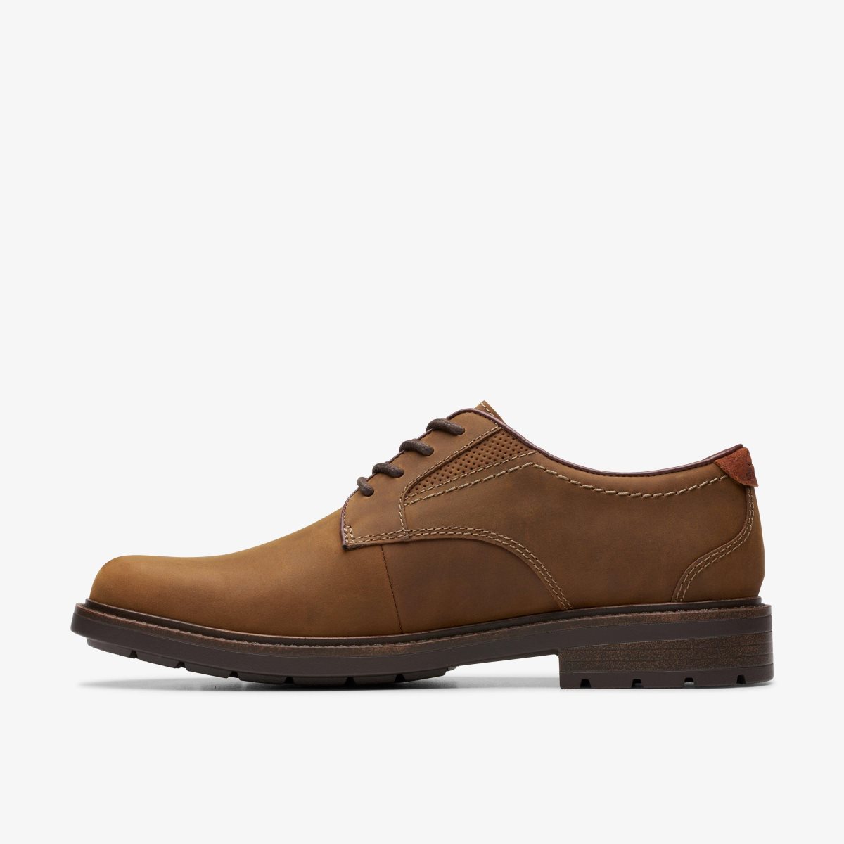 Zapatos de Vestir Clarks Un Shire Low Beeswax Leather Hombre Beeswax | ALFS-40239