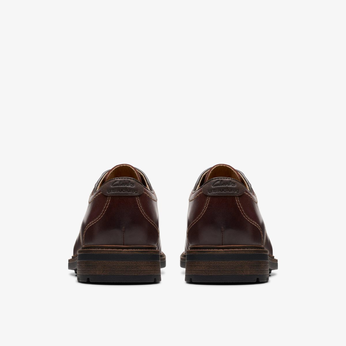 Zapatos de Vestir Clarks Un Shire Low Brown Leather Hombre Marrones | FRQB-51869